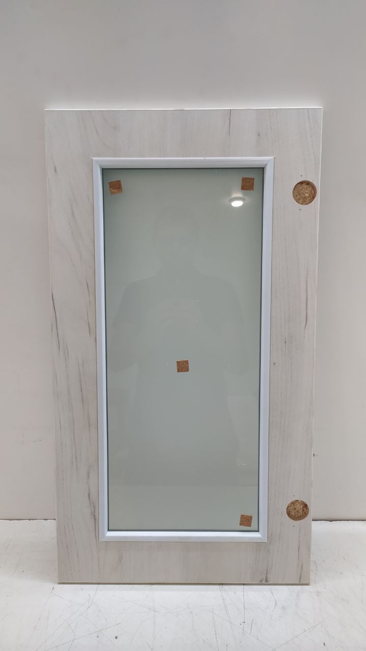 Фасад кухонный со стеклом 72.40 СТ Вяз