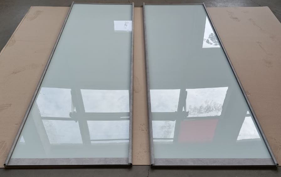 Дверные створки купе Стекло (В.2594 Ш.1696) 2шт.