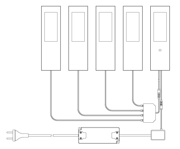 Светильники накладные ALUMOVE LIGHT PRISMA Set5 