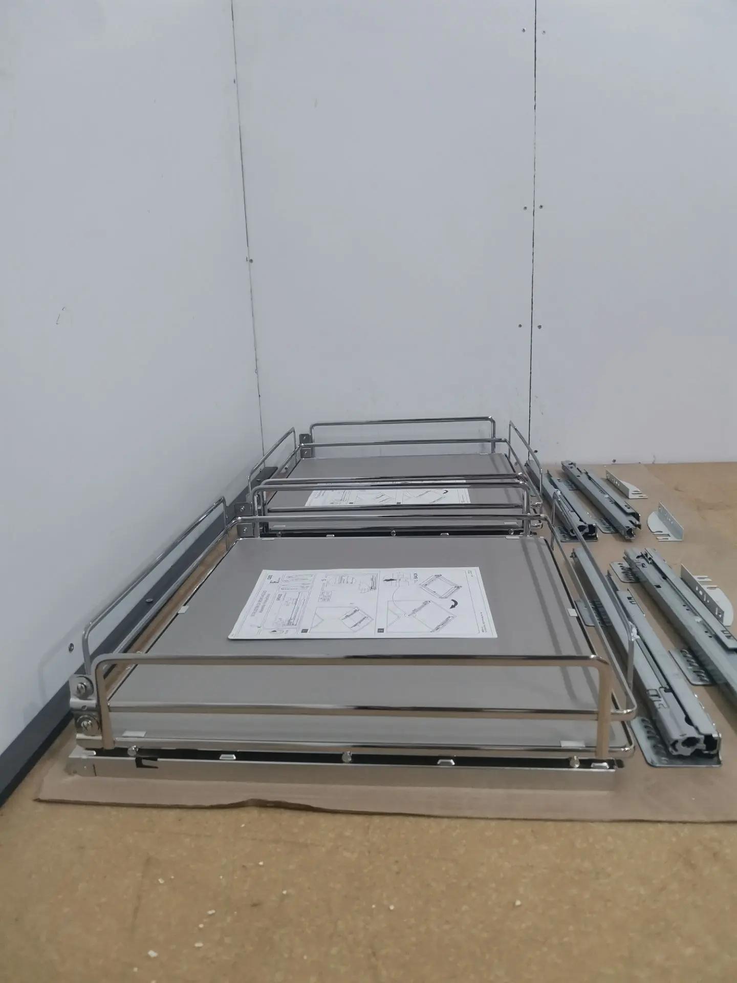 Комплект 2х выдвижных корзин INOXA ELLITE 5202EY/60-50PCCH 